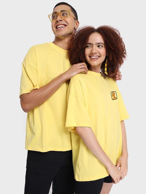 set of 2 crew neck graphic print t-shirt - 19826419 - Very Small Image - 1