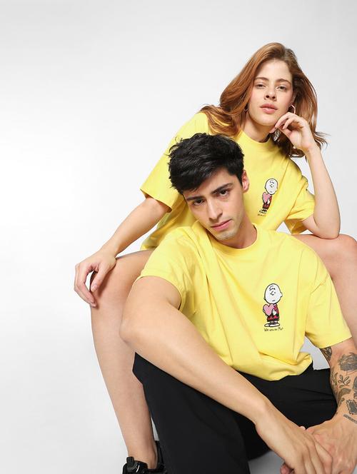 set of 2 crew neck graphic print t-shirt - 19826431 - Very Small Image - 1