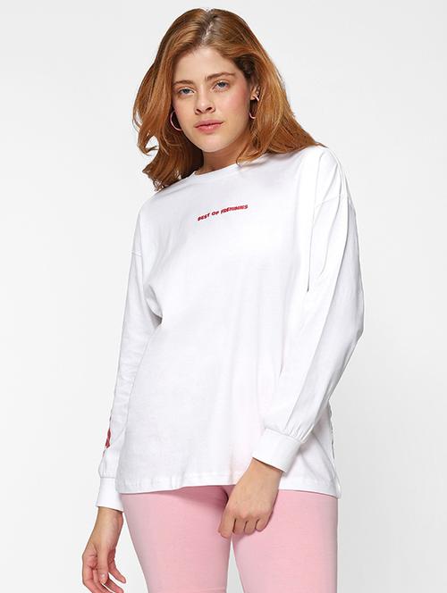 round neck printed tee - 19826482 - Very Small Image - 1