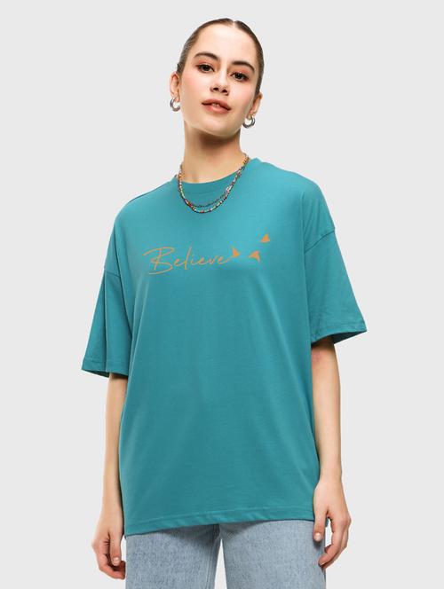 round neck printed tee - 19826493 - Very Small Image - 1