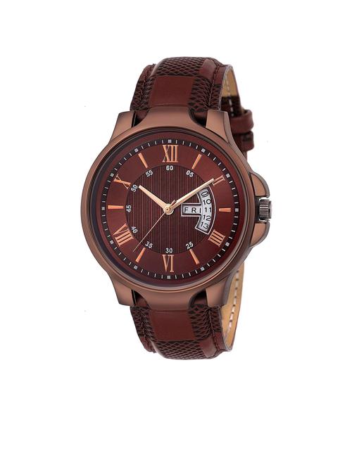 niyatinx men's analog watch - 19827635 - Very Small Image - 1