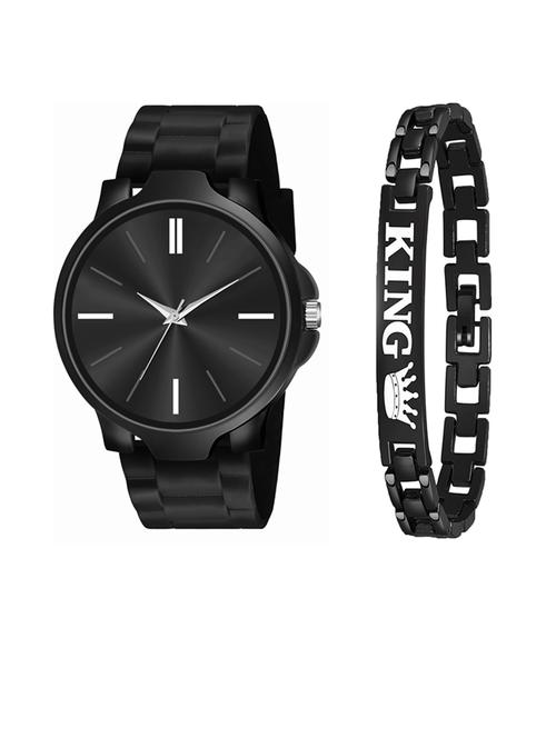 niyatinx men's analog watch with bracelet - 19827798 - Very Small Image - 1