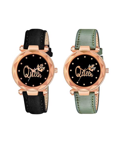 niyatinx women's analog watch combo - 19828011 - Very Small Image - 1