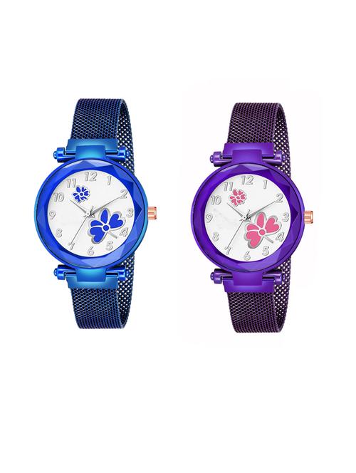 pack of 2 niyatinx women's analog watch - 19828269 - Very Small Image - 1