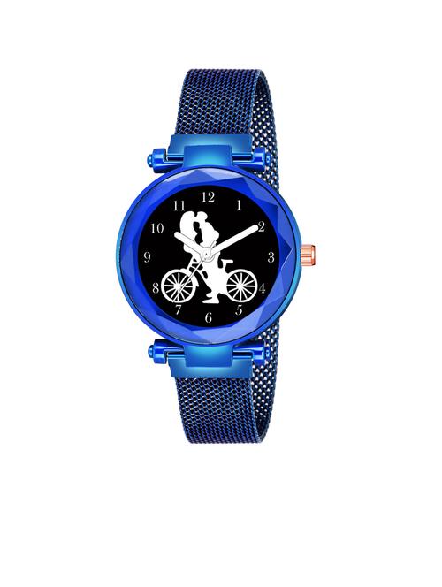 magnetic mesh strap analog watch - 19828394 - Very Small Image - 1