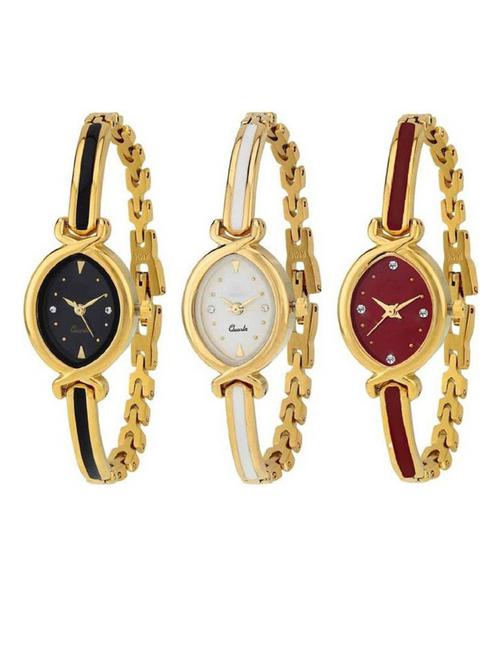 niyatinx women's analog watch combo - 19828414 - Very Small Image - 1
