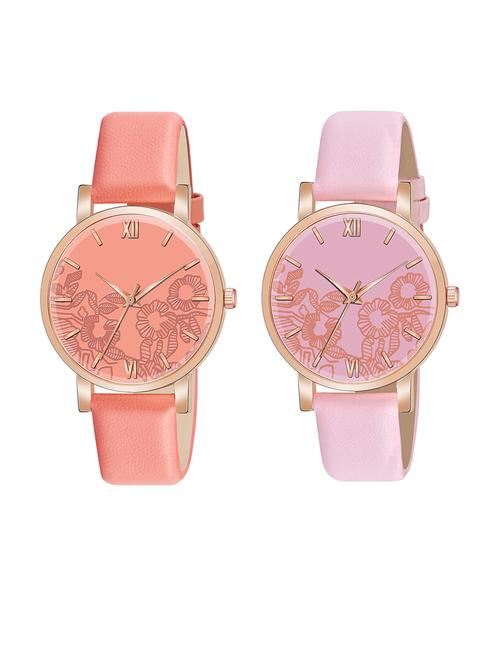pack of 2 niyatinx women's analog watch - 19828533 - Very Small Image - 1