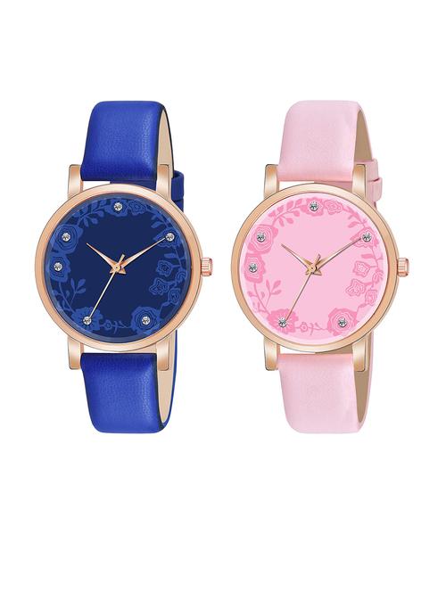 pack of 2 niyatinx women's analog watch - 19828560 - Very Small Image - 1