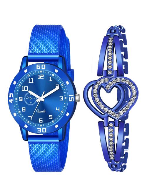 niyatinx analog watch & bracelet combo - 19828726 - Very Small Image - 1