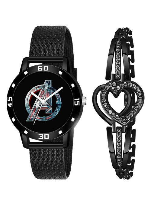 niyatinx women's analog watch combo - 19828857 - Very Small Image - 1