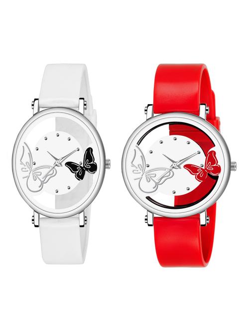 niyatinx women's analog watch combo - 19828882 - Very Small Image - 1
