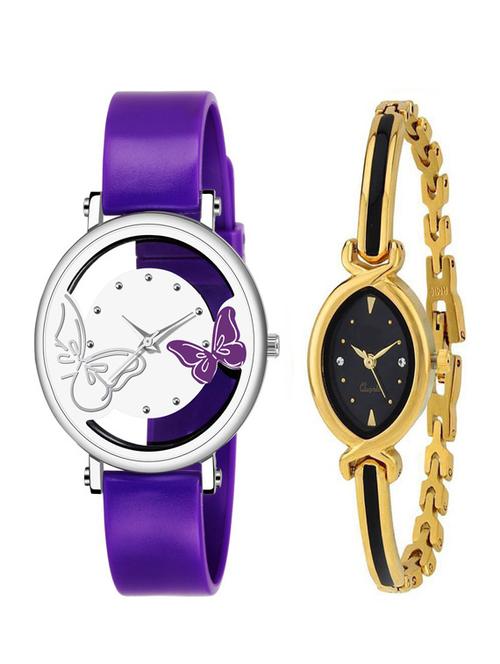 niyatinx women's analog watch combo - 19828894 - Very Small Image - 1