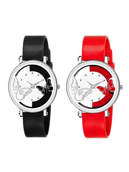 niyatinx women's analog watch combo - 19828922 - Very Small Image - 1