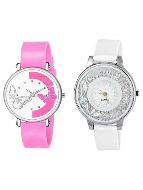 niyatinx women's analog watch combo - 19828942 - Very Small Image - 1