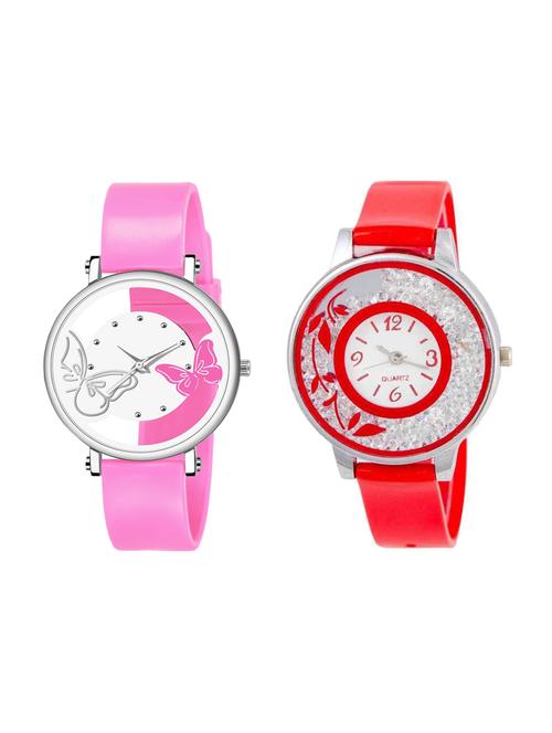 niyatinx women's analog watch combo - 19828947 - Very Small Image - 1