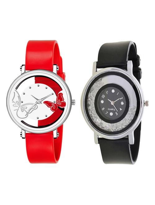 niyatinx women's analog watch combo - 19828999 - Very Small Image - 1