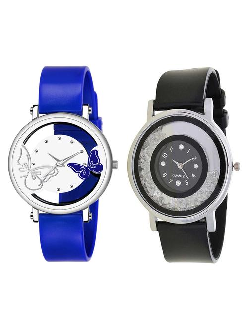 niyatinx women's analog watch combo - 19829002 - Very Small Image - 1