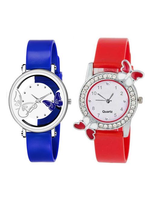 niyatinx women's analog watch combo - 19829034 - Very Small Image - 1