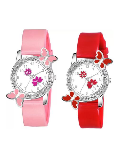 niyatinx women's analog watch combo - 19829074 - Very Small Image - 1