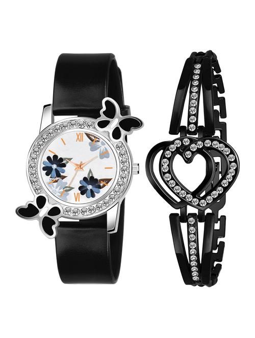 niyatinx women's analog watch combo - 19829094 - Very Small Image - 1