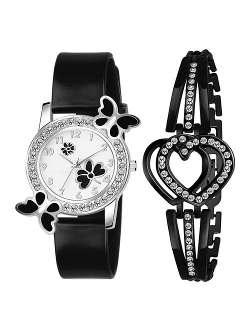 niyatinx women's analog watch combo - 19829100 - Very Small Image - 1