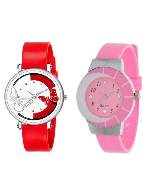 niyatinx women's analog watch combo - 19829134 - Very Small Image - 1