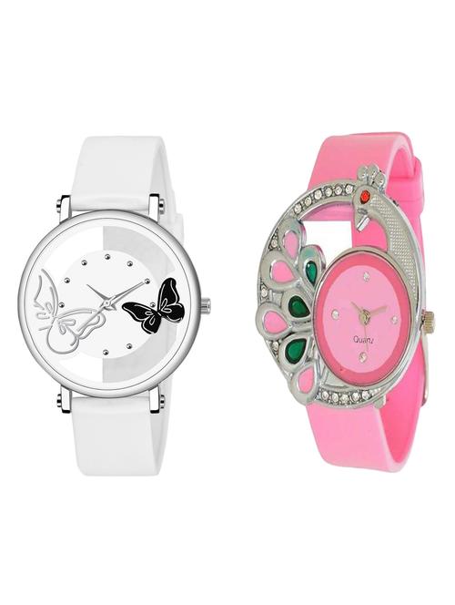 niyatinx women's analog watch combo - 19829145 - Very Small Image - 1