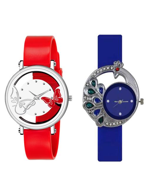 niyatinx women's analog watch combo - 19829152 - Very Small Image - 1