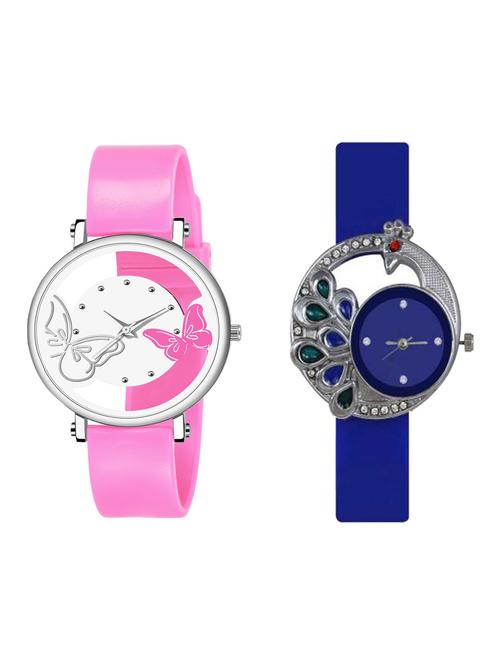 niyatinx women's analog watch combo - 19829154 - Very Small Image - 1