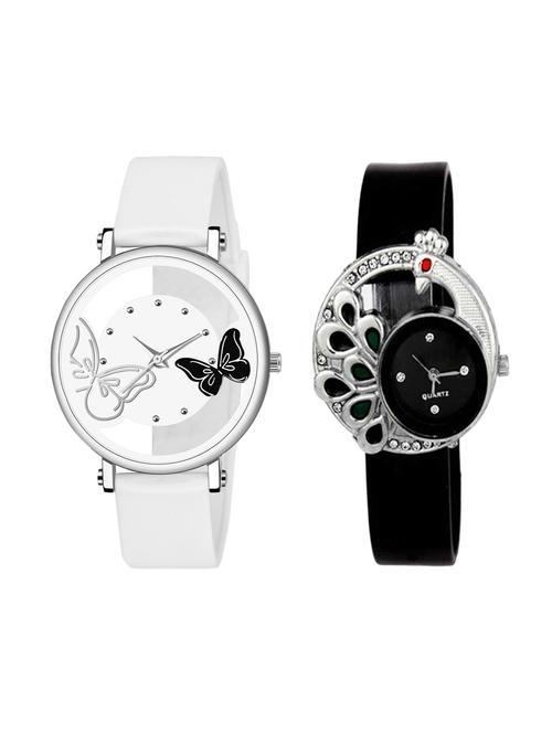 niyatinx women's analog watch combo - 19829157 - Very Small Image - 1