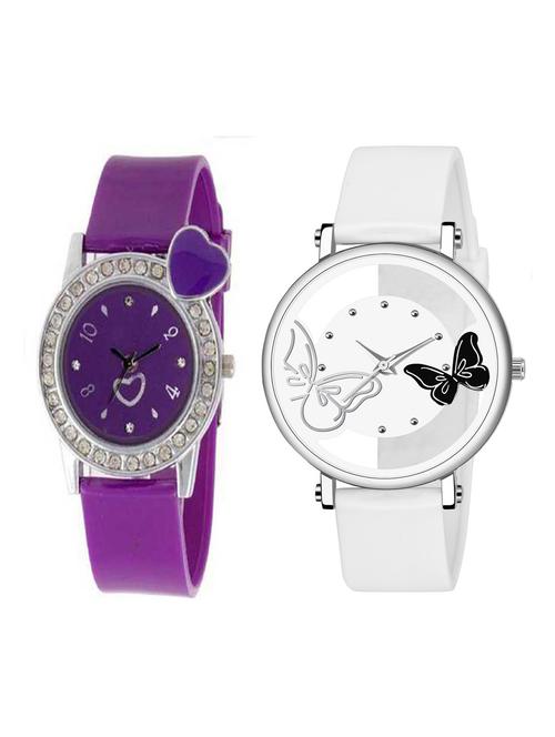 niyatinx women's analog watch combo - 19829211 - Very Small Image - 1