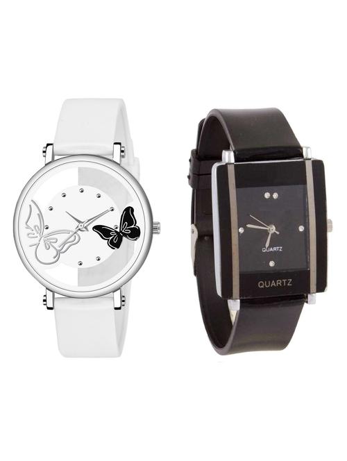 niyatinx women's analog watch combo - 19829299 - Very Small Image - 1