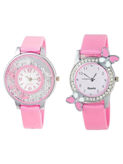 niyatinx women's analog watch combo - 19829322 - Very Small Image - 1