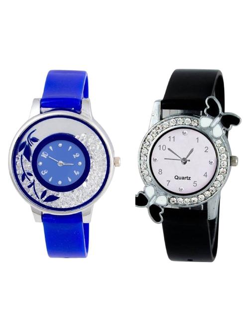 niyatinx women's analog watch combo - 19829335 - Very Small Image - 1
