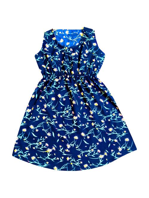 girls round neck sleeveless frock - 19829581 - Very Small Image - 1