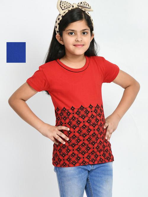 girls pack of 2 regular tees - 19829682 - Very Small Image - 1