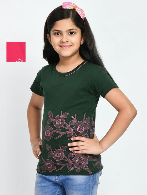 girls pack of 2 regular tees - 19829695 - Very Small Image - 1