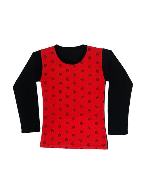 girls round neck printed regular tees - 19829743 - Very Small Image - 1