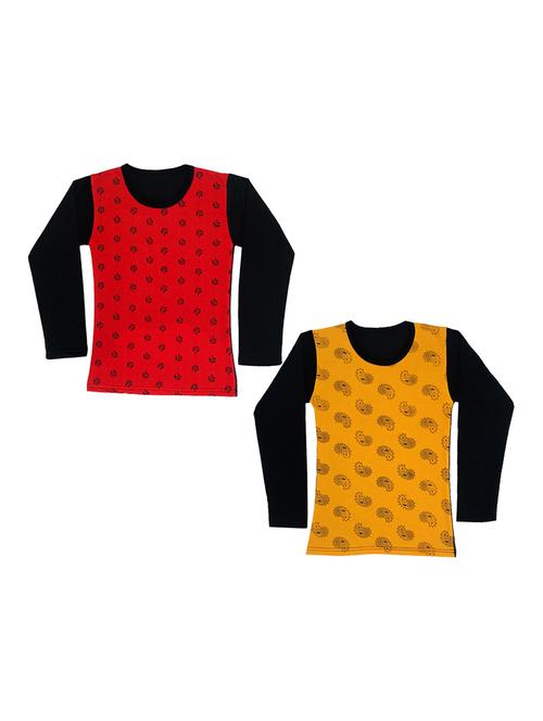 girls pack of 2 regular tees - 19829750 - Very Small Image - 1