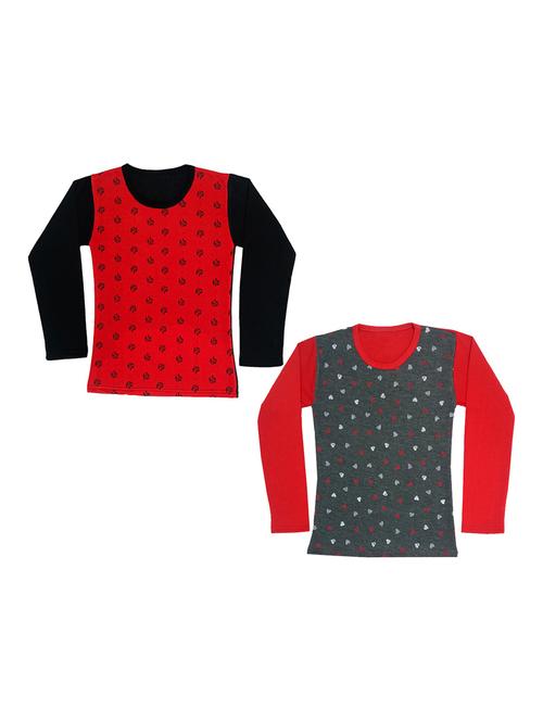 girls pack of 2 regular tees - 19829756 - Very Small Image - 1