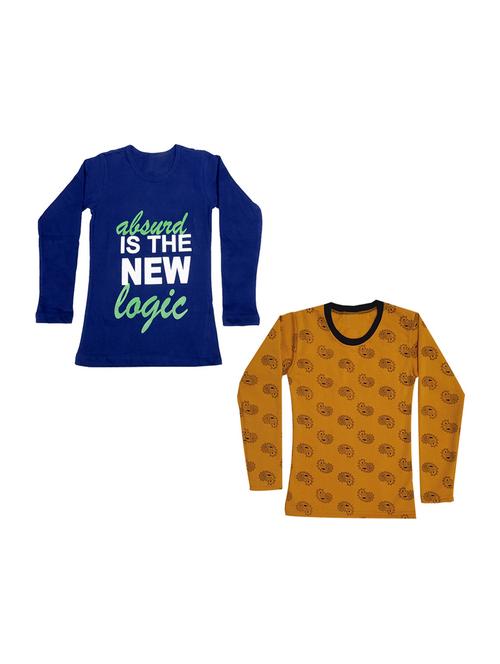 girls pack of 2 regular tees - 19830047 - Very Small Image - 1