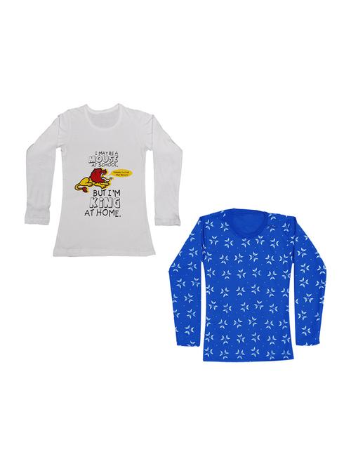 girls pack of 2 regular tees - 19830081 - Very Small Image - 1