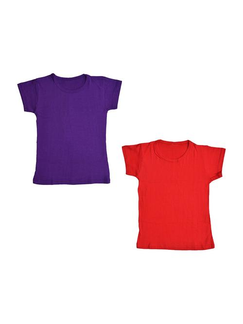 girls pack of 2 regular tees - 19830402 - Very Small Image - 1