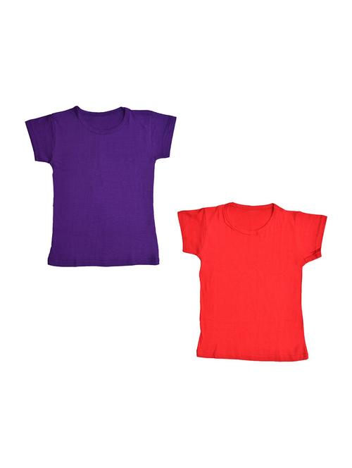 girls pack of 2 regular tees - 19830404 - Very Small Image - 1