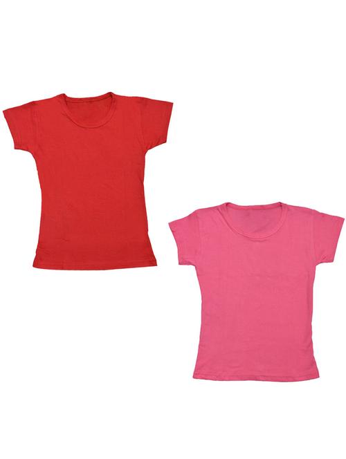 girls pack of 2 regular tee - 19830473 - Very Small Image - 1