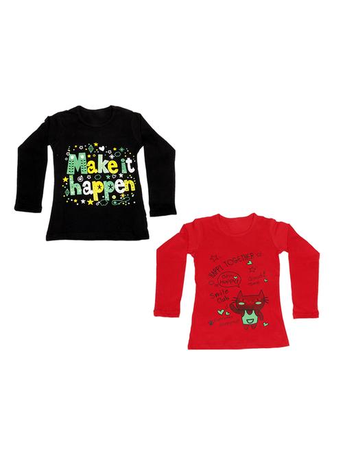 girls pack of 2 regular tee - 19830599 - Very Small Image - 1