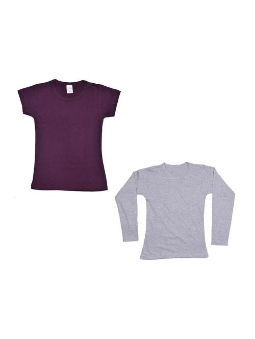 girls pack of 2 regular tee - 19830651 - Very Small Image - 1