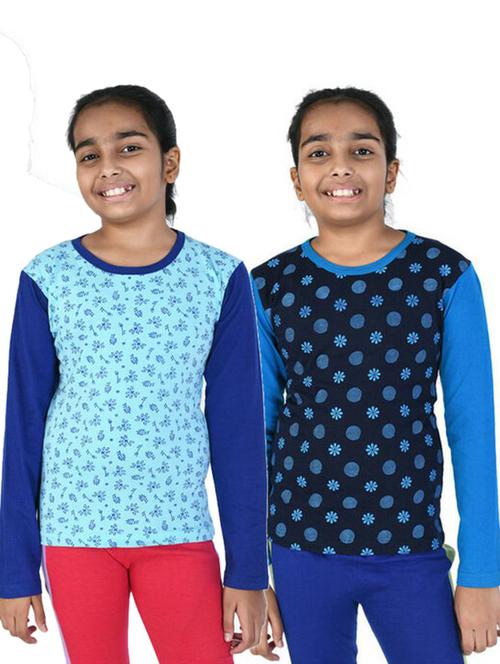 girls pack of 2 regular tee - 19830674 - Very Small Image - 1