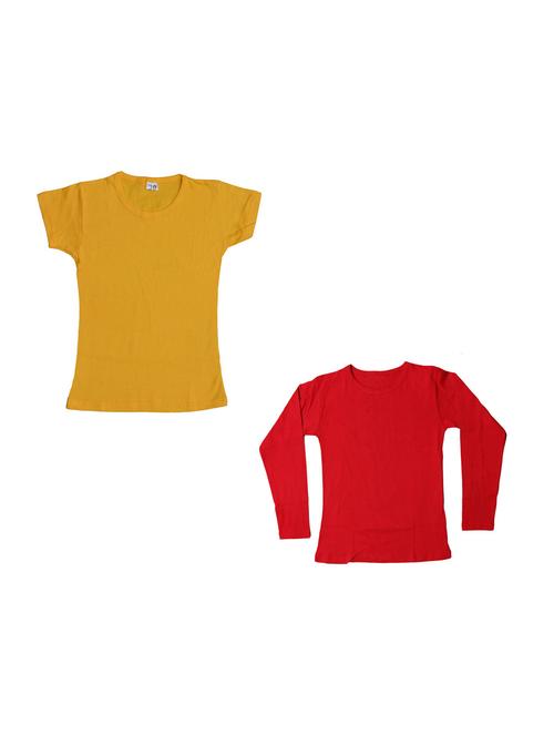 girls pack of 2 regular tee - 19830786 - Very Small Image - 1
