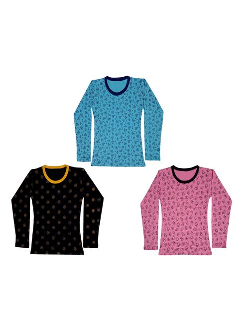 girls pack of 3 regular tee - 19830893 - Very Small Image - 1